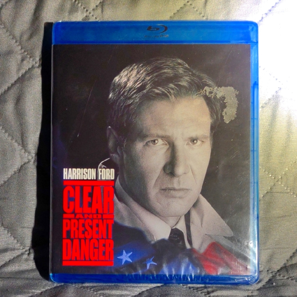 Clear and Present Danger Blu-ray New Unopened